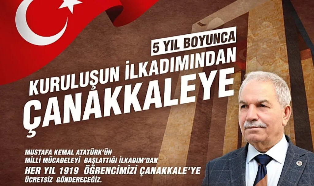 İlkadım'dan 1919 Genç Çanakkale'ye Gidecek