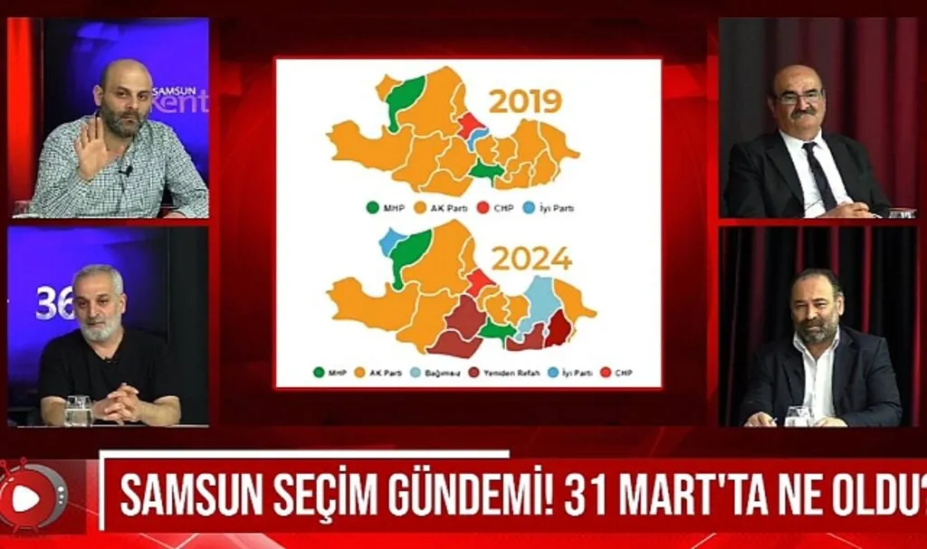 Samsun Seçim Gündemi: 31 Mart 2024 Yerel Seçim Sonuçlarını Değerlendiriyoruz