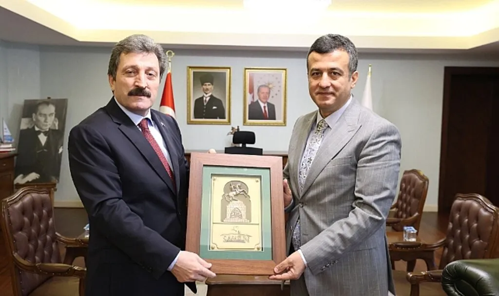 SBB Başkanı Halit Doğan'dan İlk Ziyaret Samsun Valisi Orhan Tavlı'ya