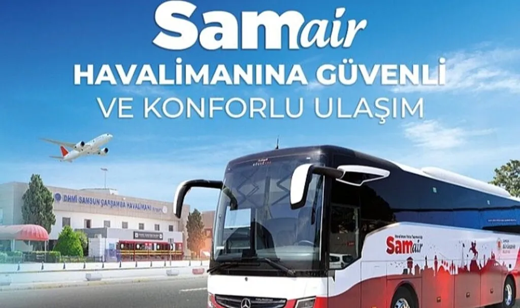 Samsun Çarşamba Havalimanı Servis Hizmetlerinde SAMAIR Dönemi
