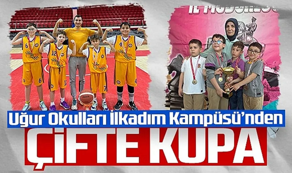 Uğur Okulları İlkadım Kampüsü Çifte Kupanın Sahibi Oldu
