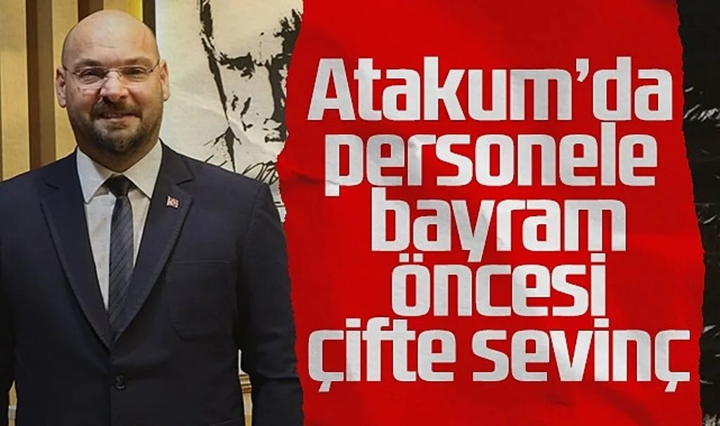 Atakum Belediyesi Personeli Bayram Öncesi Çifte Sevinç Yaşadı
