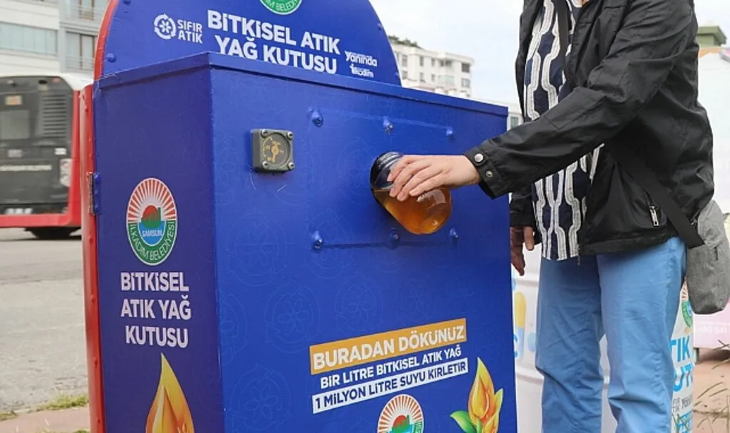 İlkadım'da Atık Yağ Seferberliği