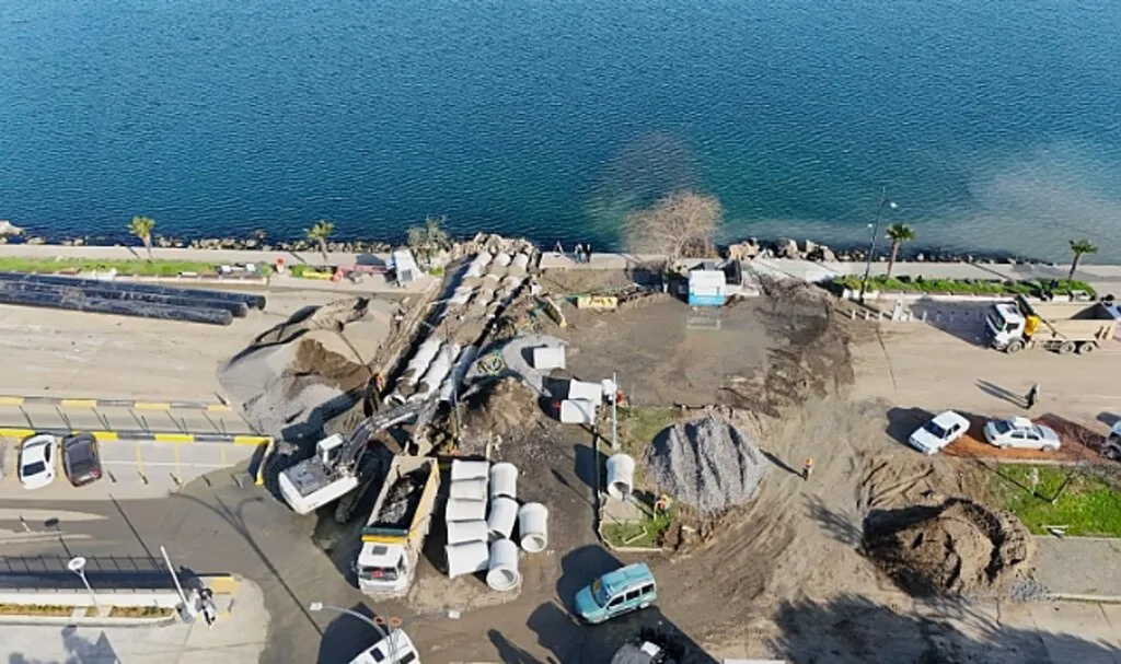 Samsun'da Yağmur Suları Denize Akacak