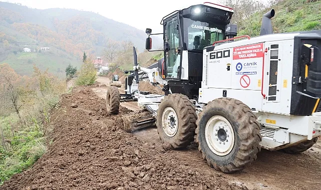 Canik Kırsalında Ulaşım Ağına Takviye