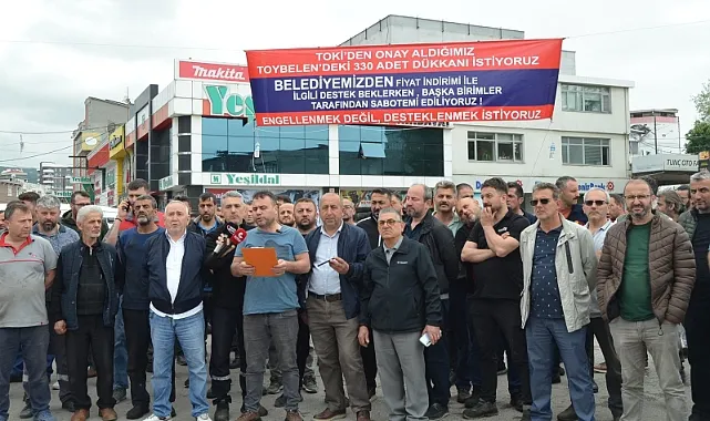 Samsun Eski Sanayi Esnafı 330 Dükkanı İstiyor