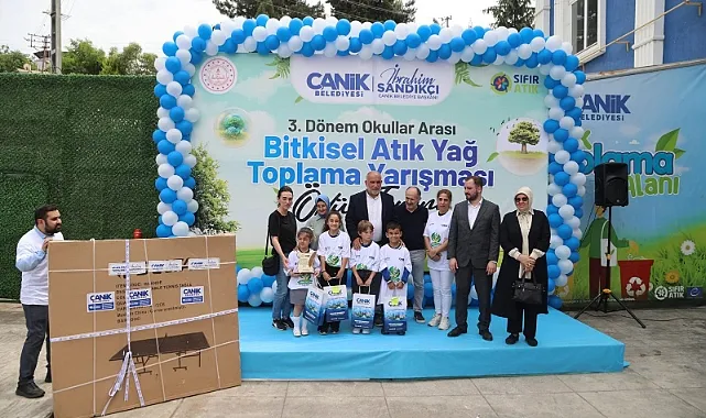 Canikli Öğrenciler 1.5 ton Atık Yağ Topladı