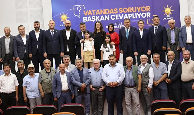 Havza'da "Vatandaş Soruyor, Başkan Cevaplıyor" Programı Gerçekleşti