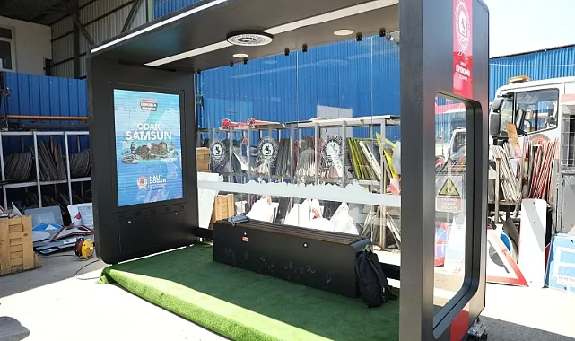Samsun'da Dijital Durakların Kurulumu Başlıyor