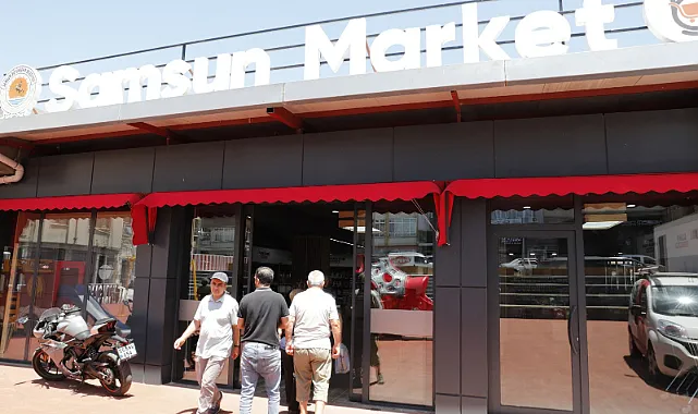 Samsun Market Hizmete Açıldı