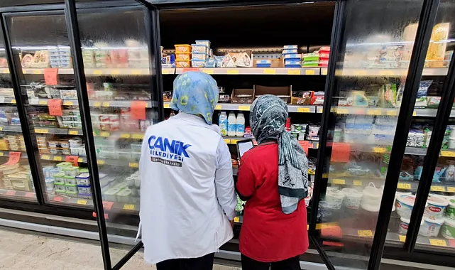 Canik'te Soğuk Gıda Denetimi