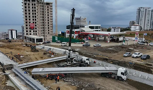 Samsun'da Recep Tayyip Erdoğan Bulvarı Trafiğe Açılacak