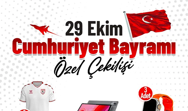 Cumhuriyet Coşkusu Hediyelerle Yaşanacak