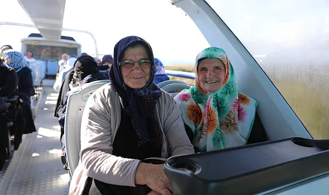 Samsun'da Yaşlılara Delta Gezisi