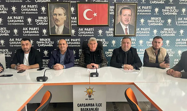 AK Parti Çarşamba'dan Bağımsız Başkana Cevap