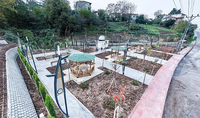 Canik'te 79. Park Hizmete açıldı