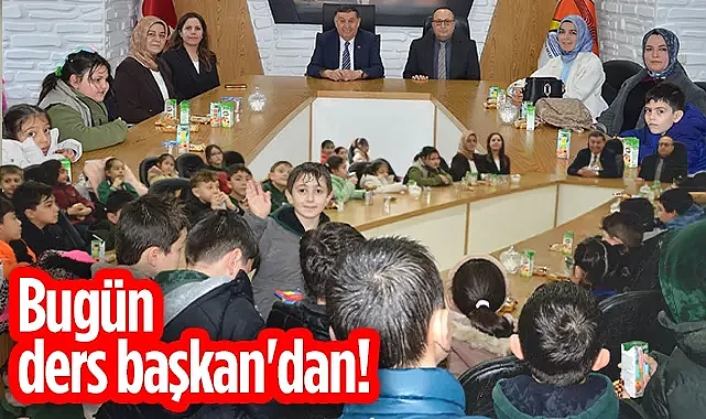  Havza Belediyesi'nde Bugün Ders Başkan'dan!