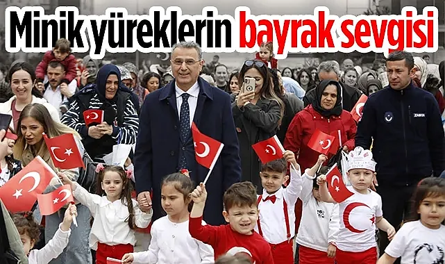 İlkadım Belediyesi Kreşlerinde Minik Öğrencilere Bayrak Sevgisi Eğitimi