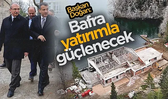 Samsun Büyükşehir Belediyesi'nin Bafra Dev Yatırımları Protokol Üyelerince İncelendi