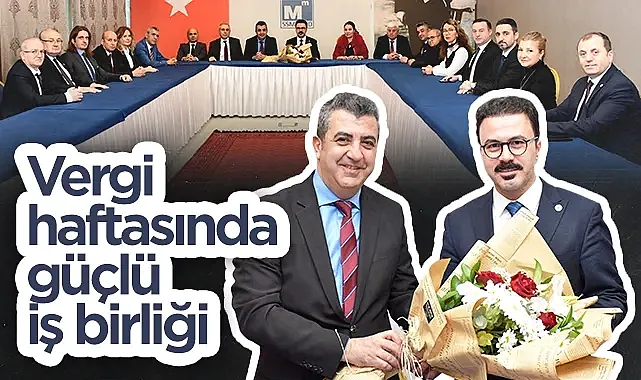 Samsun Defterdarlığı Ve SMMMO'dan Vergi Haftasında Ortak Çalışma Mesajı