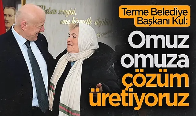 Terme Belediye Başkanı Şenol Kul Halk Gününde Vatandaşlarla Buluştu
