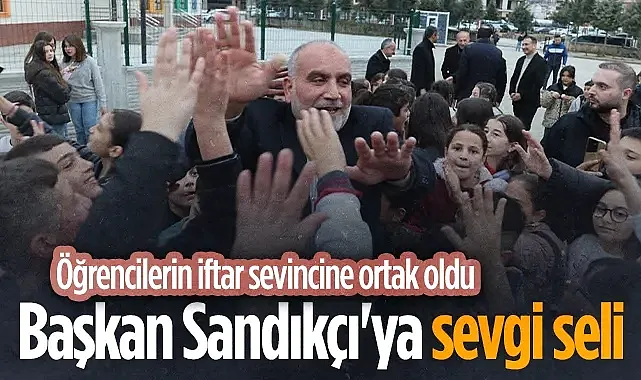 Canik Belediye Başkanı İbrahim Sandıkçı Öğrencilerle İftarda Buluştu