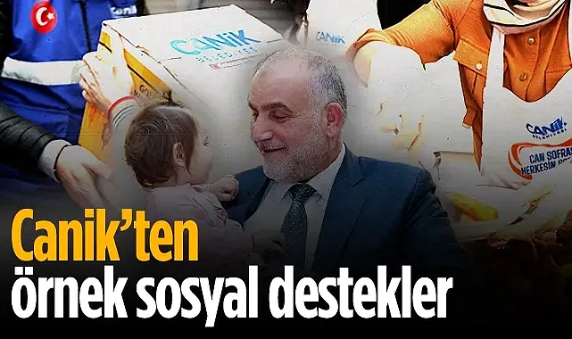 Canik Belediyesi'nden Örnek Sosyal Destekler
