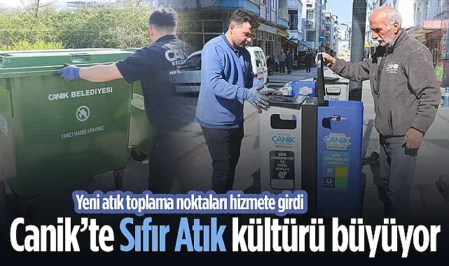 Canik?te Sıfır Atık Seferberliği: Yeni Atık Noktalarıyla Geleceğe Yatırım