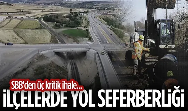 Samsun Büyükşehir'den 3 Kritik İhale: 8 İlçede Yol Seferberliği