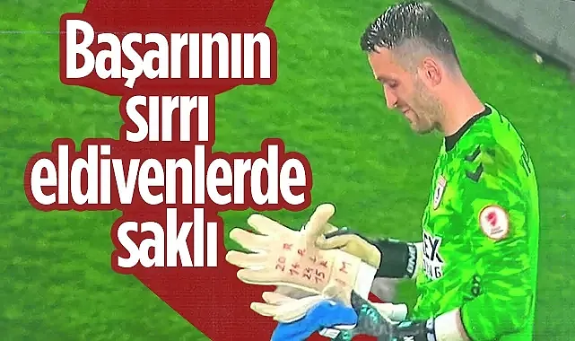 Sırrı Eldiveninde Saklı! Okan Kocuk'un Penaltı Notları Kamerada