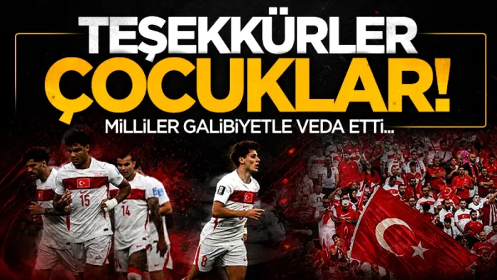 A Milli Takım Dünya Kupası'na galibiyetle veda etti: Türkiye: 3 - ABD: 2