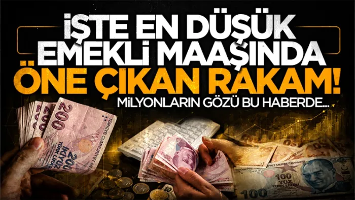 Ankara kulisleri hareketlendi: En düşük emekli maaşı için o rakam öne çıktı 