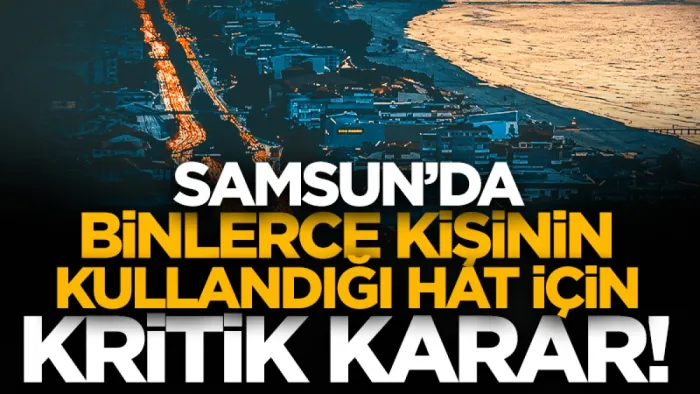 Atakum Türk-İş minibüs hattına ek güzergah eklendi