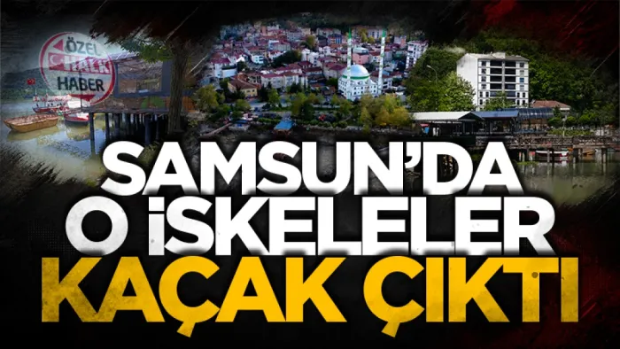 Ayvacık’ta kurulan iskeleler kaçak çıktı! 