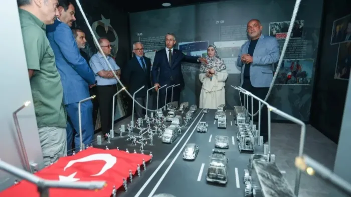 Canik Belediyesi'nden hafızaya ışık tutan 15 Temmuz Müzesi