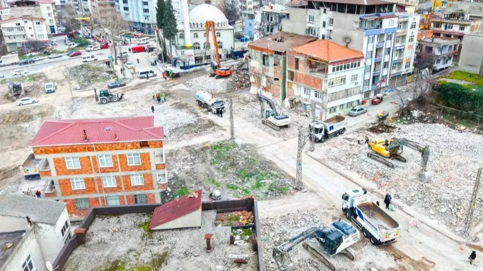 Canik’te kentsel dönüşüm ve ulaşım çalışmaları sürüyor