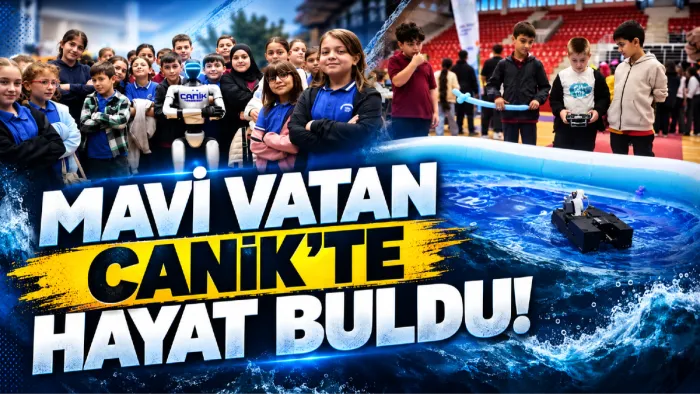 Canik’te Mavi Vatan bilim şenliği: 36 atölye ziyaretçileri bekliyor