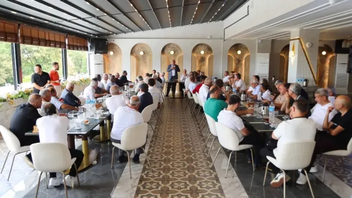 Canik’te yatırımlar muhtarlarla değerlendirildi