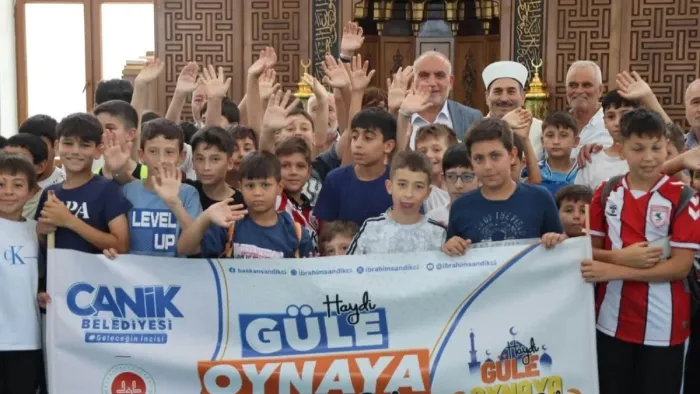 Canik'te yaz tatili etkinlikleri çocukları ve aileleri buluşturuyor