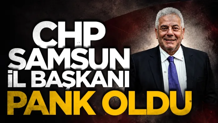 CHP Samsun İl Başkanı Mehmet Pank oldu