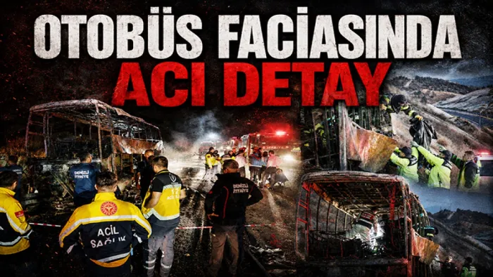 Denizli'deki Otobüs faciasında acı detay ortaya çıktı