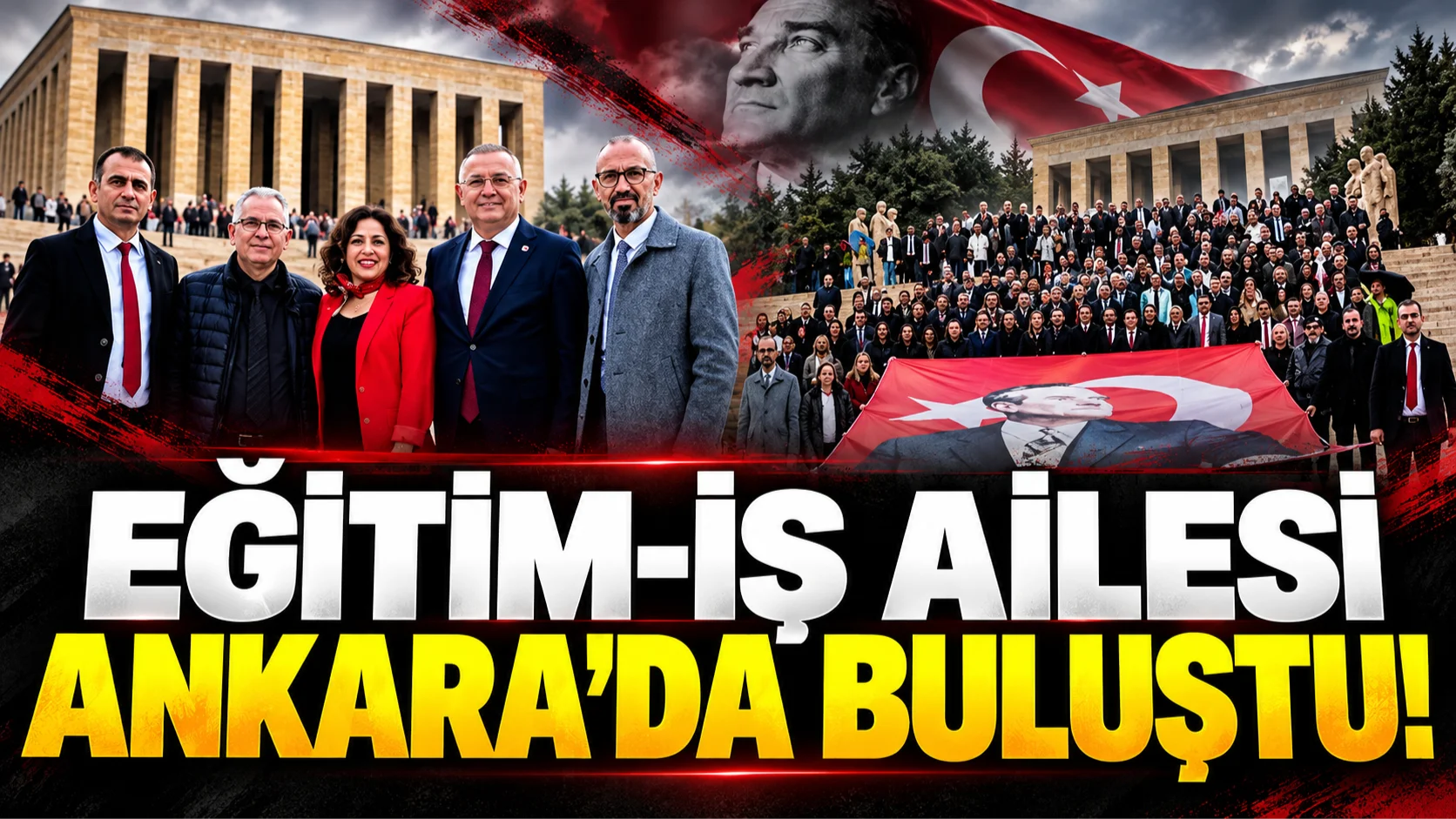 Eğitim-İş ailesi Ankara'da buluştu