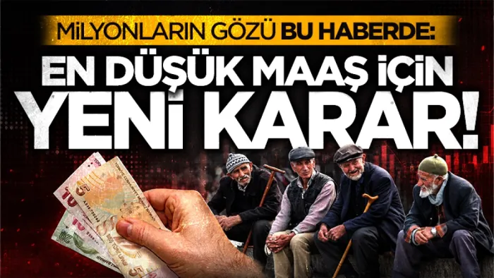 En düşük emekli maaşı ne kadar olacak? İşte masadaki 3 formül... 
