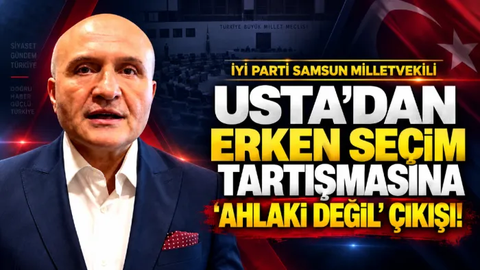 İYİ Parti Genel Başkan Yardımcısı Erhan Usta'dan, MHP Genel Başkan Yardımcısı İlyas Topsakal'a seçim yanıtı: Hukuki fakat ahlaki değil!