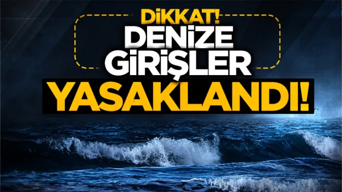Karadeniz'de rip akıntısı tehlikesi: Sakarya'nın 3 ilçesinde denize girmek yasaklandı