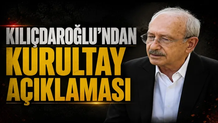 Kemal Kılıçdaroğlu'ndan kurultay açıklaması: Tedbir kararı...