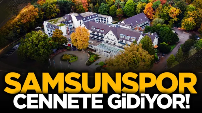Kırmızı-beyazlılar yine aynı yerde: Samsunspor Hollanda'da cennetten bir köşede kampa giriyor