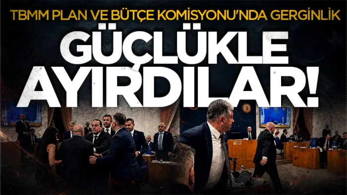 Meclis'te Erhan Usta ile AK Partili Güneş'i zor ayırdılar