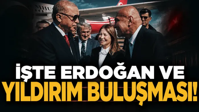 Merakla beklenen Samsunspor Başkanı Yüksel Yıldırım ve Cumhurbaşkanı Erdoğan buluşması gerçekleşti