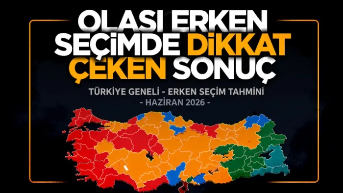 Olası erken seçimde hangi ittifaklar barajı geçebilir?
